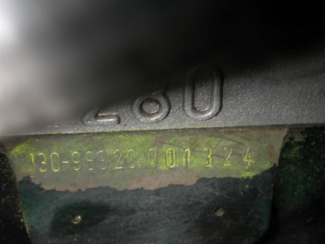 Mercedes w113 engine number